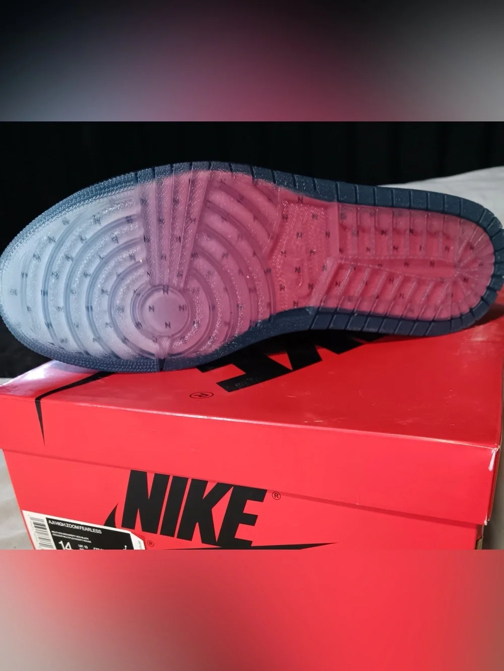 Air Jordan 1 Retro Zoom High Fearless sneaker - OPEN TO BIDS